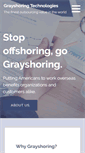 Mobile Screenshot of grayshoring.com