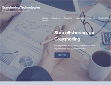 Tablet Screenshot of grayshoring.com